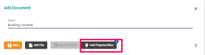 Add projects document