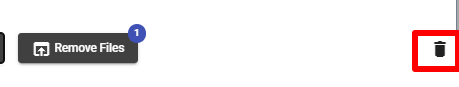 Bin icon Comany documents