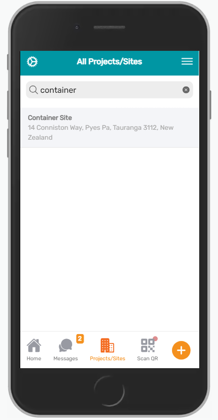 Container search
