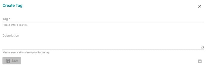 Create Tag
