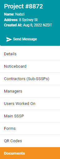 Documents tab