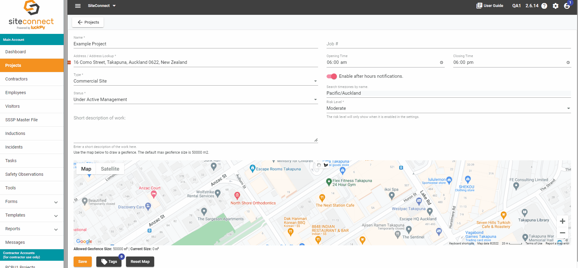 Drawing a Geofence