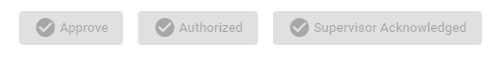 Greyed out auth