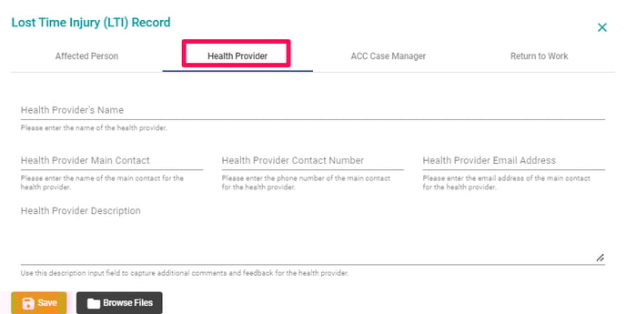 Health Provider