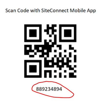 Claiming a QR Code - QR code