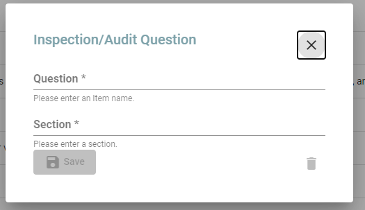 Question and section