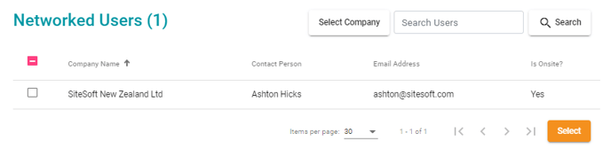Select Users