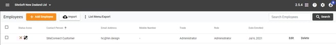 Siteconnect customer