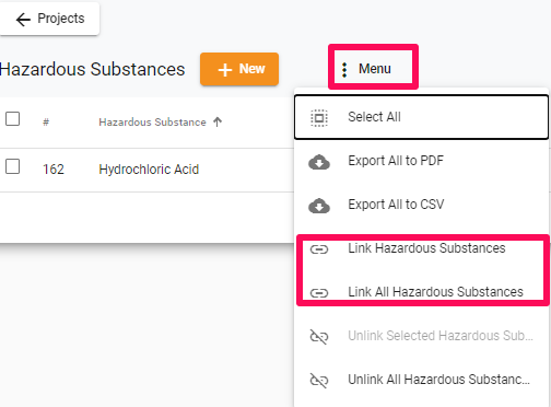 Link Substances