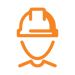 Contractor safety management software icon