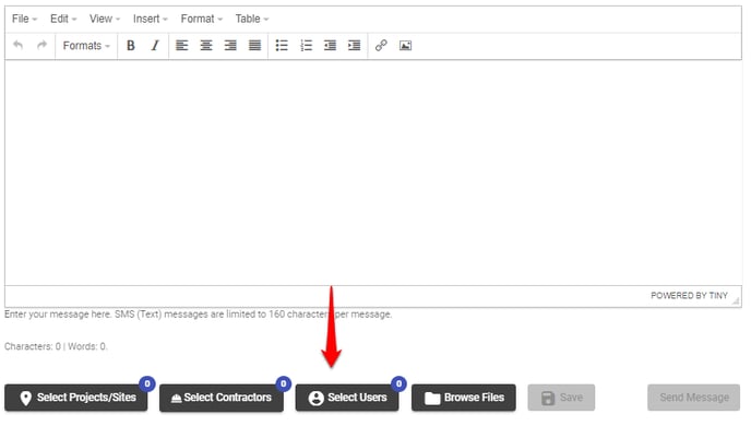 Select users