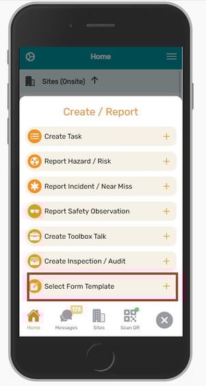 Sslect Form Template