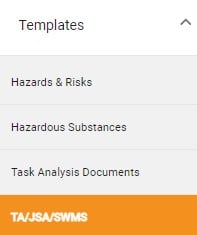 Templates TA-1