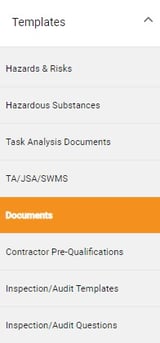 Templates documents