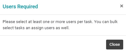 Users Required