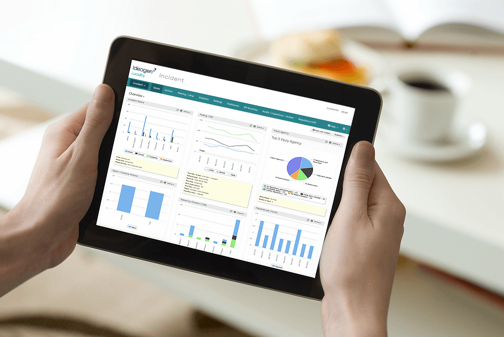 incident dashboard tablet